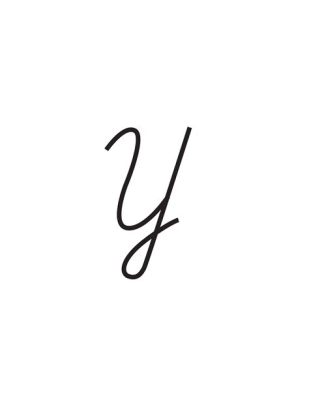 how to do a cursive y with a focus on its historical evolution in English writing